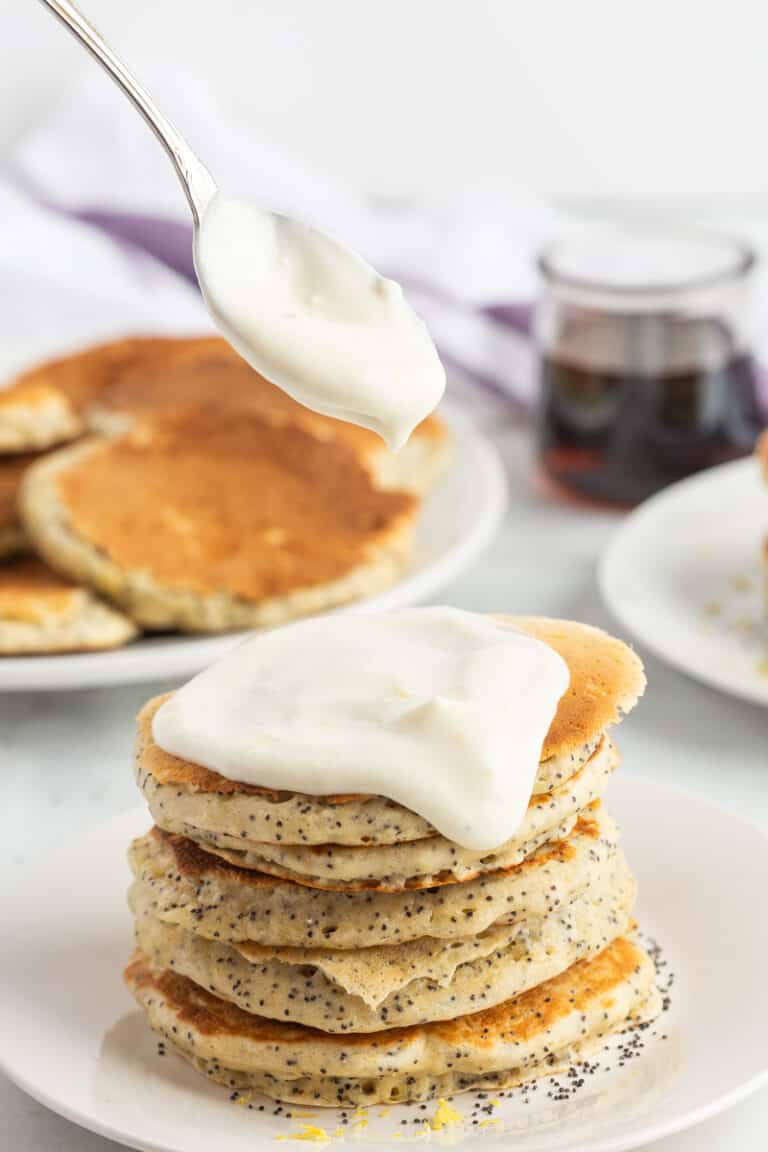 Lemon Cream Cheese Glaze • Pancake Recipes