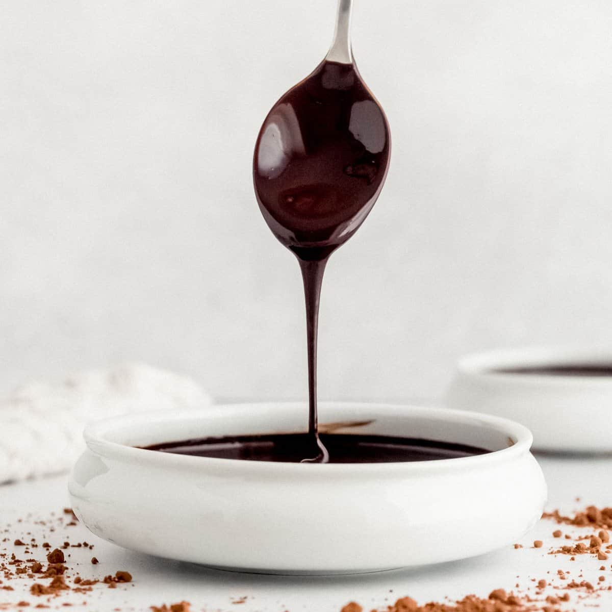 Chocolate Syrup - FIVE ingredients! • Pancake Recipes