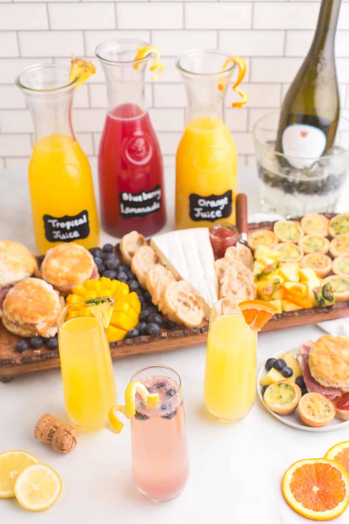 How to Make a Mimosa Bar - The Art of Food and Wine