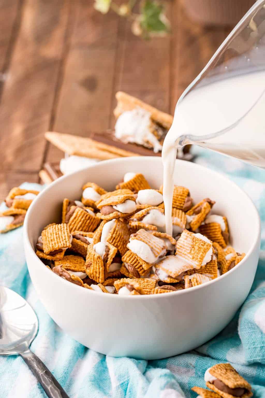 S'mores Cereal • Pancake Recipes