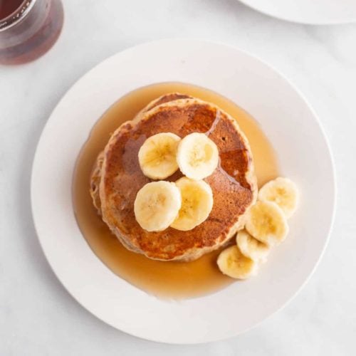 Healthy Banana Pancakes - naturally sweetened • Pancake Recipes