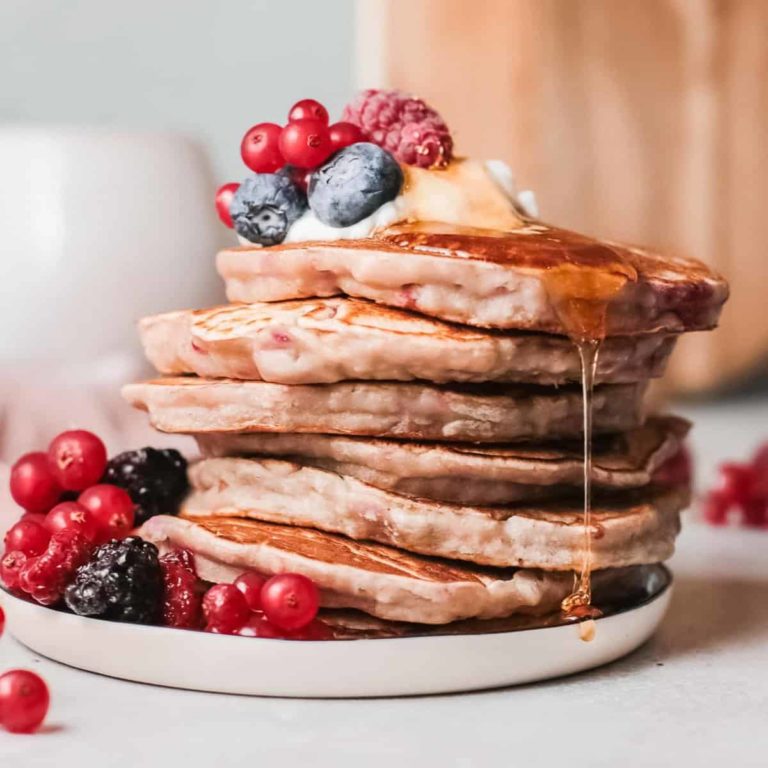 Beautiful Raspberry Pancakes Raspberry Pancakes - naturally sweet! • Pancake Recipes