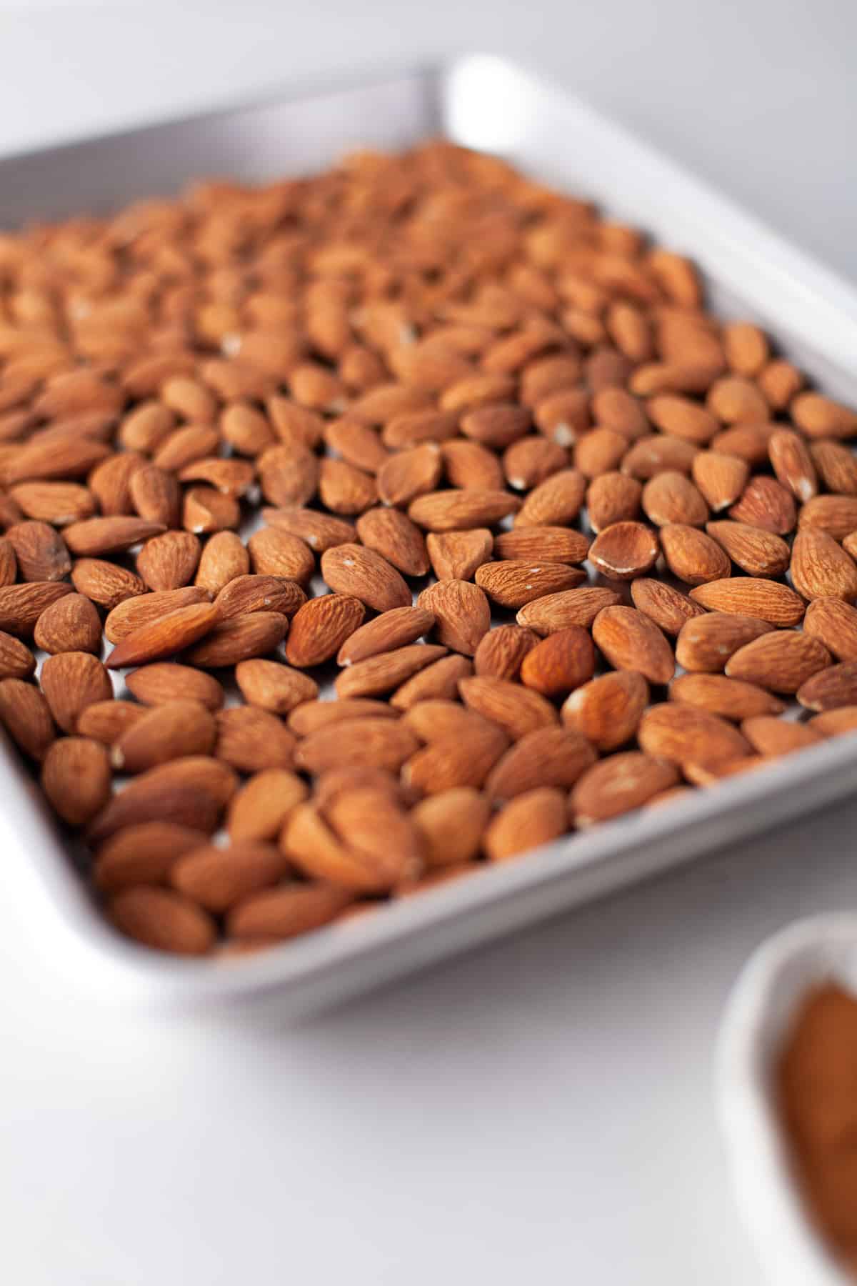 Almond before roasting.