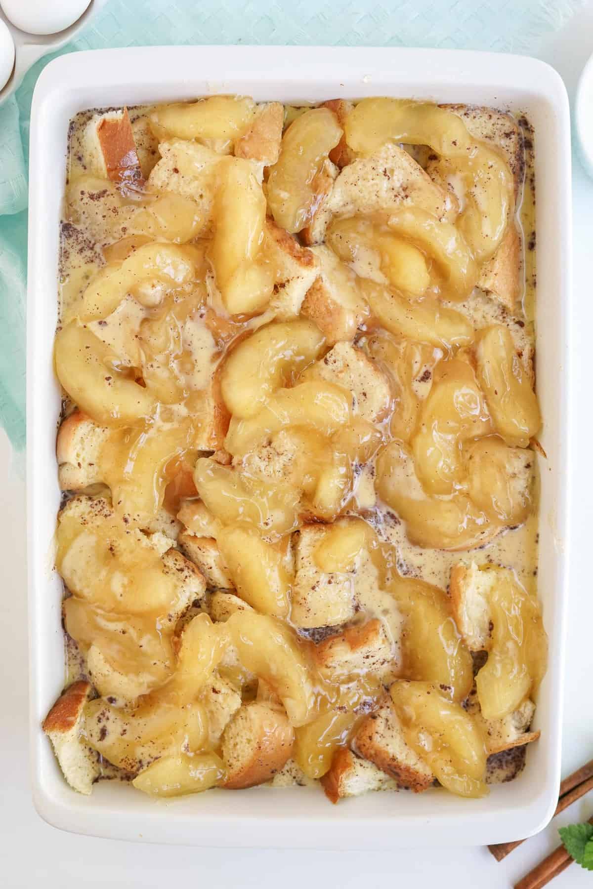  Baked french toast casserole.