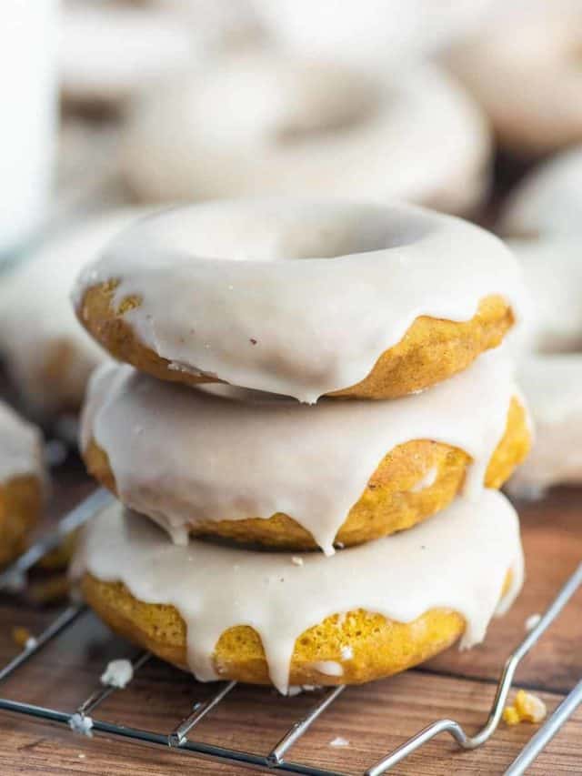 Pumpkin Spice Donuts Story • Pancake Recipes