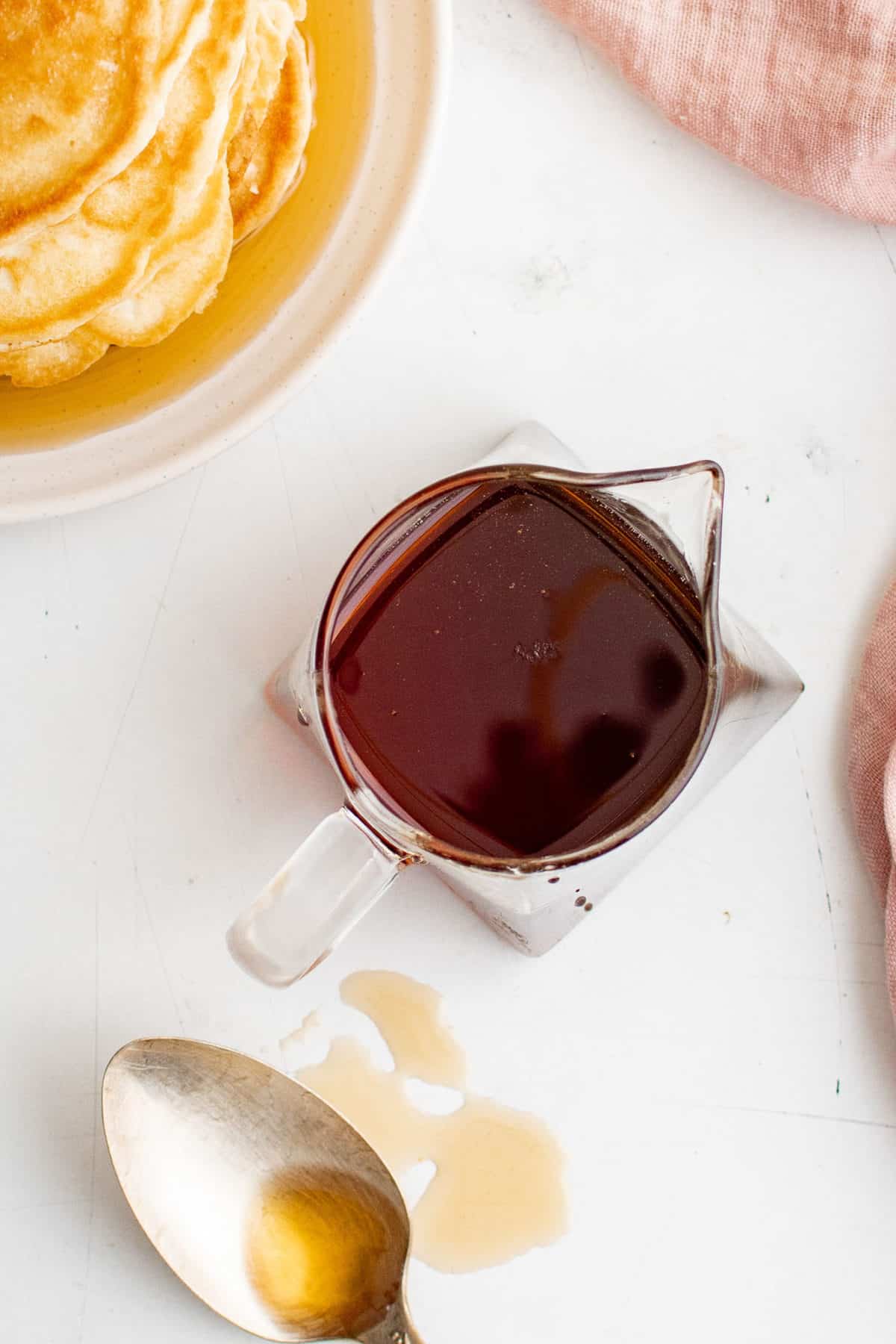 Homemade Pancake Syrup • Pancake Recipes
