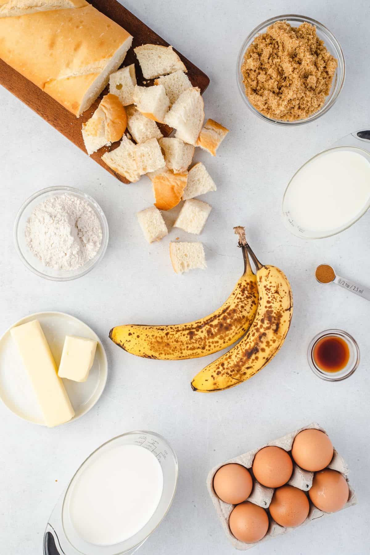 Caramel Banana French Toast Casserole • Pancake Recipes