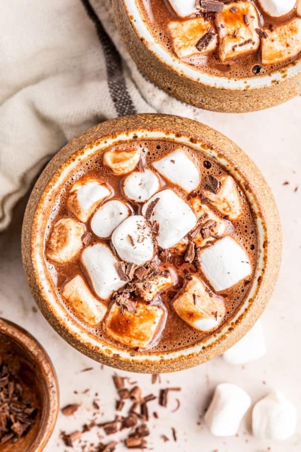 Oat Milk Hot Chocolate • Pancake Recipes