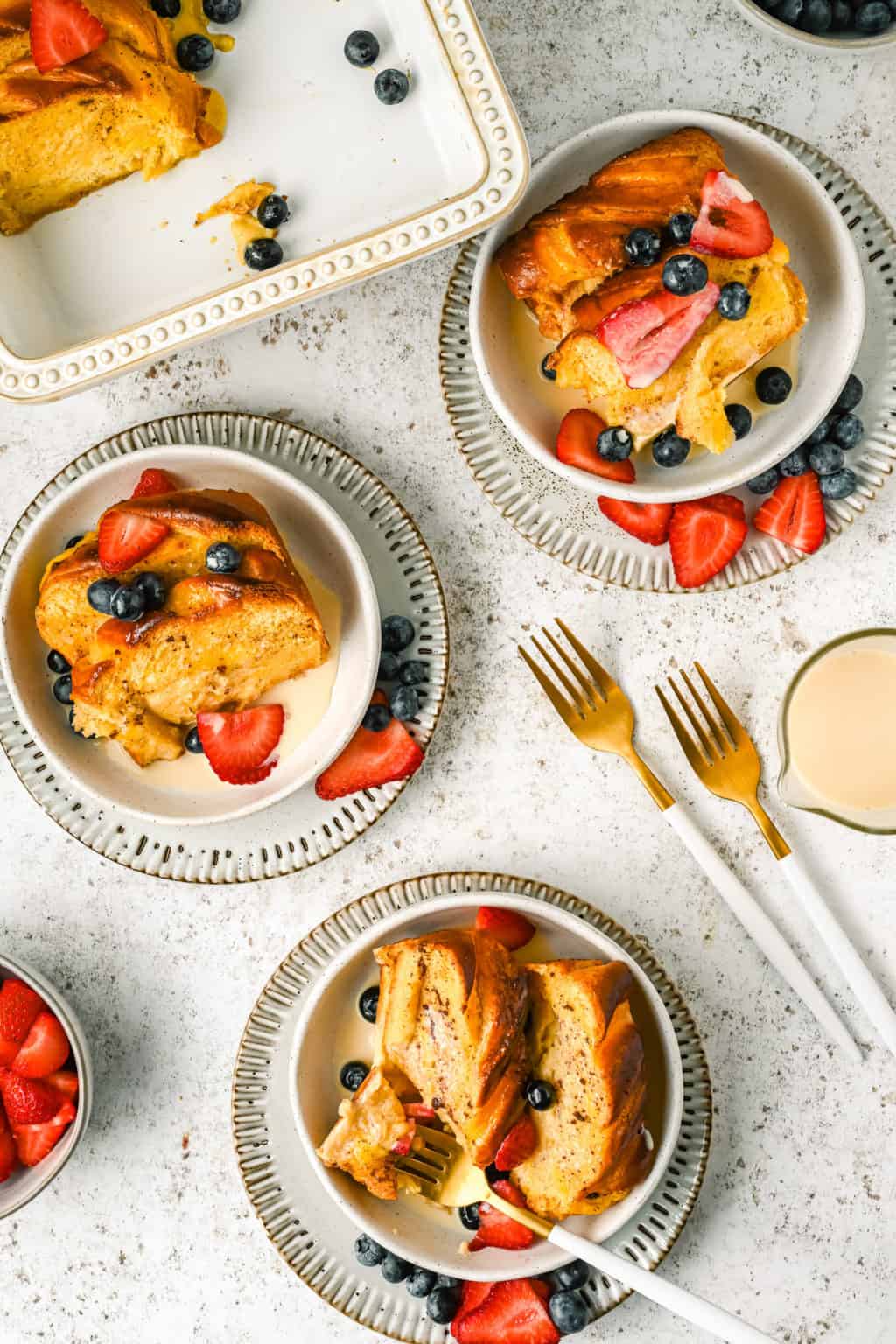 Tres Leches French Toast Casserole • Pancake Recipes