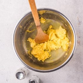 Eggs in an instant pot.